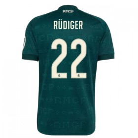 Günstige Fußballtrikots Real Madrid Rudiger 22 Auswärtstrikot 2026-27 Kurzarm