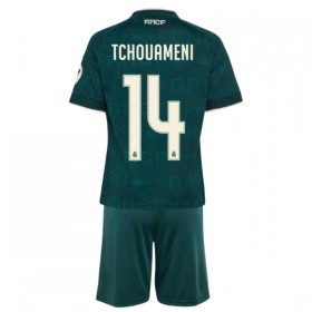 Günstige Fußballtrikots Real Madrid Tchouameni 14 Kinder Auswärtstrikot 2026-27 Kurzarm