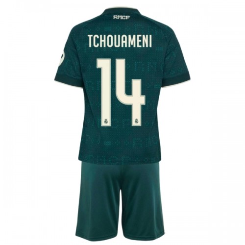 Günstige Fußballtrikots Real Madrid Tchouameni 14 Kinder Auswärtstrikot 2026-27 Kurzarm Günstige Fußballtrikots Real Madrid Tchouameni 14 Kinder Auswärtstrikot 2026-27 Kurzarm