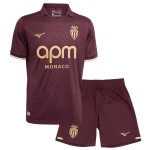 Günstige Fußballtrikots AS Monaco Kinder Auswärtstrikot 2026-27 Kurzarm