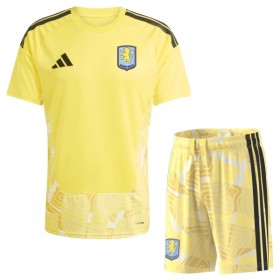 Günstige Fußballtrikots Aston Villa Torwart Kinder Heimtrikot 2026-27 Kurzarm