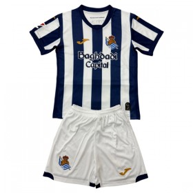 Günstige Fußballtrikots Real Sociedad Kinder Heimtrikot 2026-27 Kurzarm