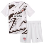 Günstige Fußballtrikots St Pauli Kinder Auswärtstrikot 2026-27 Kurzarm