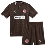 Günstige Fußballtrikots St Pauli Kinder Heimtrikot 2026-27 Kurzarm