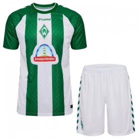 Günstige Fußballtrikots Werder Bremen Kinder Heimtrikot 2026-27 Kurzarm