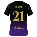 Günstige Fußballtrikots FC Barcelona Frenkie de Jong 21 Kinder Auswärtstrikot 2026-27 Kurzarm