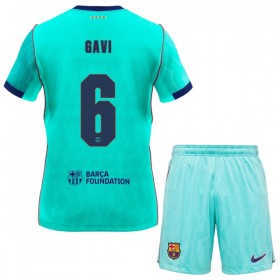 Günstige Fußballtrikots FC Barcelona Gavi 6 Kinder 3rd trikot 2026-27 Kurzarm