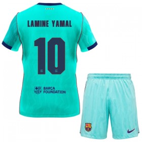 Günstige Fußballtrikots FC Barcelona Lamine Yamal 10 Kinder 3rd trikot 2026-27 Kurzarm