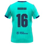 Günstige Fußballtrikots FC Barcelona Rodrigo 16 3rd trikot 2026-27 Kurzarm Günstige Fußballtrikots FC Barcelona Rodrigo 16 3rd trikot 2026-27 Kurzarm