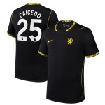 Günstige Fußballtrikots Chelsea Caicedo 25 Auswärtstrikot 2026-27 Kurzarm