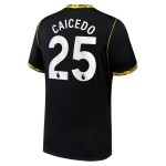 Günstige Fußballtrikots Chelsea Caicedo 25 Auswärtstrikot 2026-27 Kurzarm