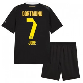 Günstige Fußballtrikots Borussia Dortmund Jobe 7 Kinder Auswärtstrikot 2026-27 Kurzarm
