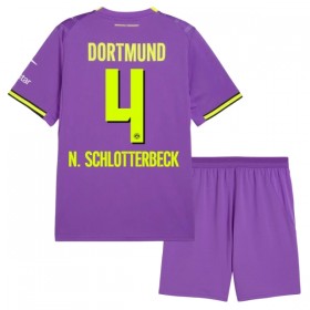 Günstige Fußballtrikots Borussia Dortmund N. Schlotterbeck 4 Kinder 3rd trikot 2026-27 Kurzarm