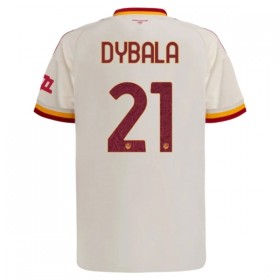 Günstige Fußballtrikots AS Roma Dybala 21 Auswärtstrikot 2026-27 Kurzarm