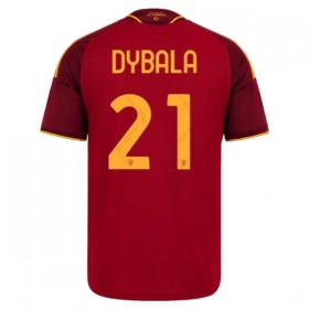 Günstige Fußballtrikots AS Roma Dybala 21 Heimtrikot 2026-27 Kurzarm