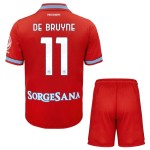 Günstige Fußballtrikots Napoli De Bruyne 11 Kinder 3rd trikot 2026-27 Kurzarm