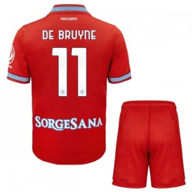 Günstige Fußballtrikots Napoli De Bruyne 11 Kinder 3rd trikot 2026-27 Kurzarm