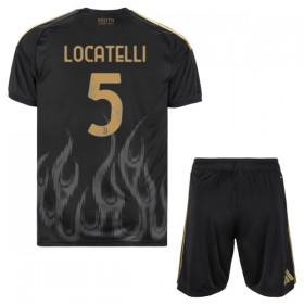 Günstige Fußballtrikots Juventus Locatelli 5 Kinder 3rd trikot 2026-27 Kurzarm