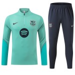 Barcelona Training Sweatshirts Viertelreißverschluss 2026-27 Grüne