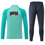 Barcelona Training Sweatshirts Viertelreißverschluss 2026-27 Grüne