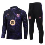Barcelona Training Sweatshirts Viertelreißverschluss 2026-27 Schwarze