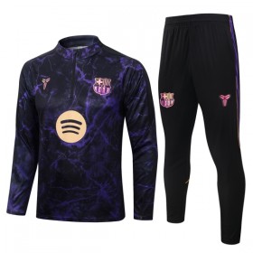 Barcelona Training Sweatshirts Viertelreißverschluss 2026-27 Schwarze