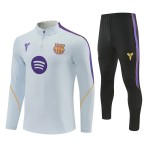 Barcelona Training Sweatshirts Viertelreißverschluss 2026-27 Weiße