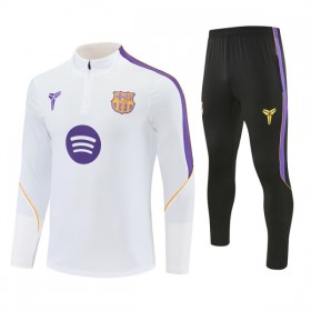 Barcelona Training Sweatshirts Viertelreißverschluss 2026-27 Weiße