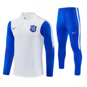 Chelsea Training Sweatshirts Viertelreißverschluss 2026-27 Weiße