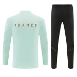 Frankreich Training Sweatshirts Viertelreißverschluss 2026-27 Weiße