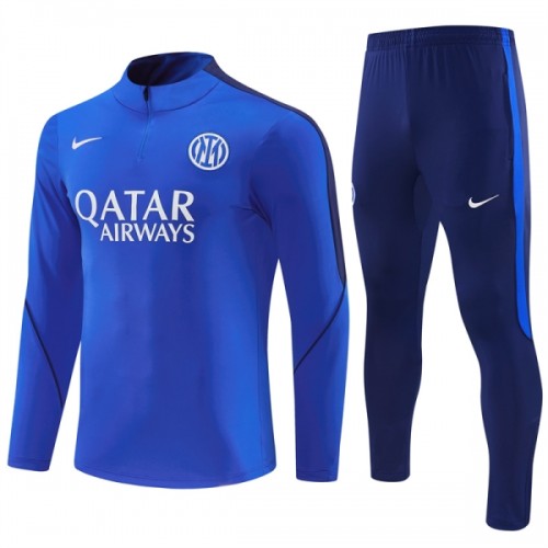 Inter Mailand Training Sweatshirts Viertelreißverschluss 2026-27 Blaue Inter Mailand Training Sweatshirts Viertelreißverschluss 2026-27 Blaue