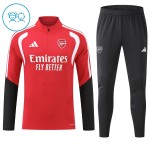 Kinder Arsenal Training Sweatshirts Viertelreißverschluss 2026-27 Rote
