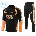 Kinder Arsenal Training Sweatshirts Viertelreißverschluss 2026-27 Schwarze