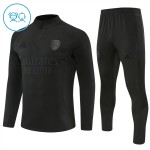 Kinder Arsenal Training Sweatshirts Viertelreißverschluss 2026-27 Schwarze