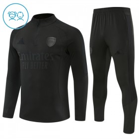 Kinder Arsenal Training Sweatshirts Viertelreißverschluss 2026-27 Schwarze