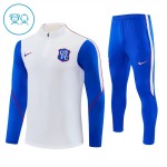 Kinder Chelsea Training Sweatshirts Viertelreißverschluss 2026-27 Weiße