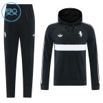 Kinder Juventus Hoodie Training Sweatshirts 2026-27 Schwarze