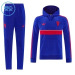 Kinder Manchester United Hoodie Training Sweatshirts 2026-27 Blaue