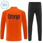 Kinder Niederlande Training Sweatshirts Viertelreißverschluss 2026-27 Orange