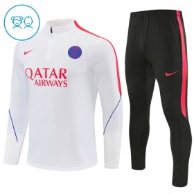 Kinder Paris Saint-Germain Training Sweatshirts Viertelreißverschluss 2026-27 Weiße