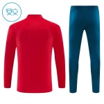 Kinder Portugal Training Sweatshirts Viertelreißverschluss 2026-27 Rote