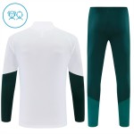 Kinder Real Madrid Training Sweatshirts Viertelreißverschluss 2026-27 Weiße
