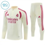Kinder Real Madrid Training Sweatshirts Viertelreißverschluss 2026-27 Weiße