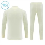 Kinder Real Madrid Training Sweatshirts Viertelreißverschluss 2026-27 Weiße