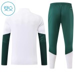 Kinder Real Madrid Training Sweatshirts Viertelreißverschluss 2026-27 Weiße