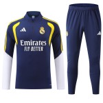 Real Madrid Training Sweatshirts Viertelreißverschluss 2026-27 Blaue