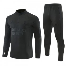 Real Madrid Training Sweatshirts Viertelreißverschluss 2026-27 Schwarze