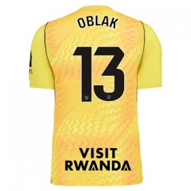 Günstige Fußballtrikots Atlético Madrid Oblak 13 Torwart 2026-27 Gelbe Kurzarm