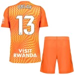 Günstige Fußballtrikots Atlético Madrid Oblak 13 Torwart Kinder 2026-27 Orange Kurzarm