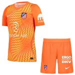 Günstige Fußballtrikots Atlético Madrid Torwart Kinder 2026-27 Orange Kurzarm